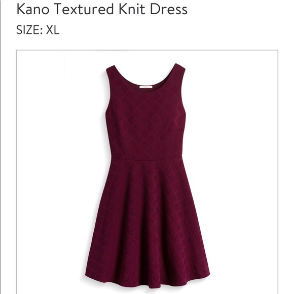 Le Lis Dresses & Skirts - Stitch Fix: Le Lis Burgundy Dress